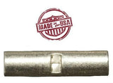 MVP Uninsulated Seamless Butt Splice Wire Connectors 24-26 AWG Gauge 100/Pack