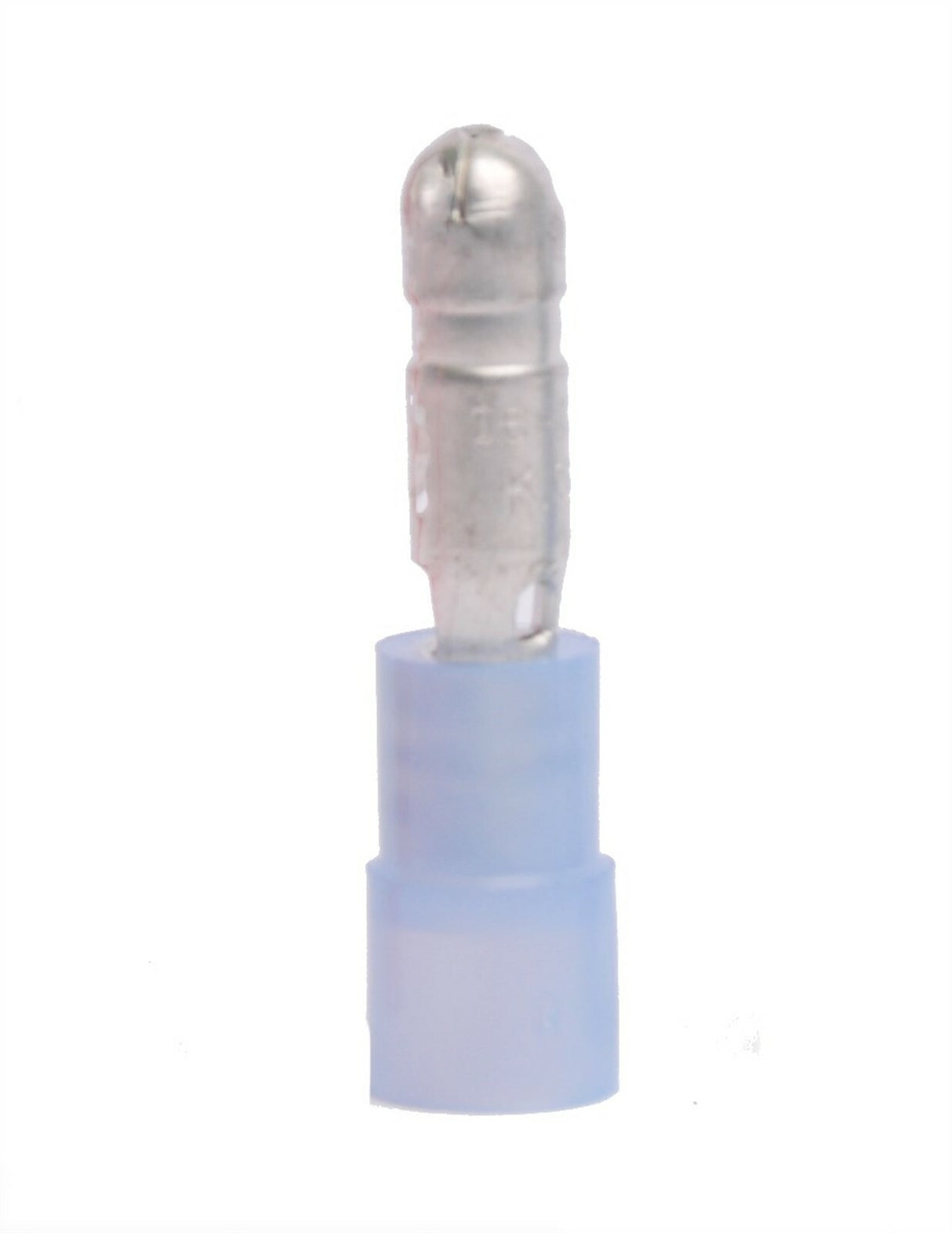MVP 50 Pack 14-16 AWG Blue Nylon Insulated Male Bullet Connector Terminal .180"