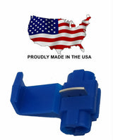 MVP 1000 Blue Quick Splice Tap Wire Terminal Connector 14-18 AWG Gauge USA -TQ14