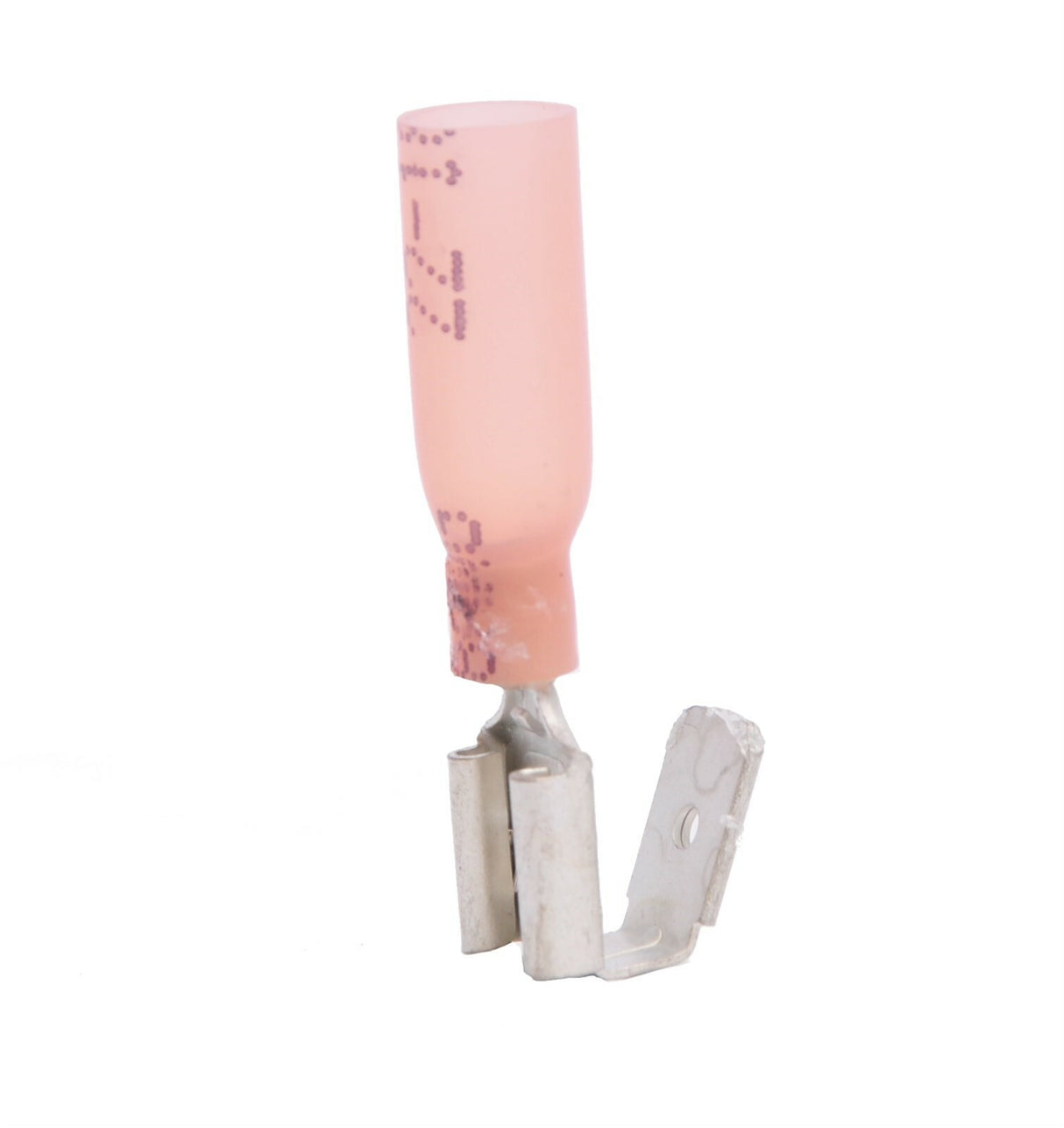 MVP 100 Red 18-22 AWG Heat Shrink Insul Piggyback Quick Disconnect Terminal .25"