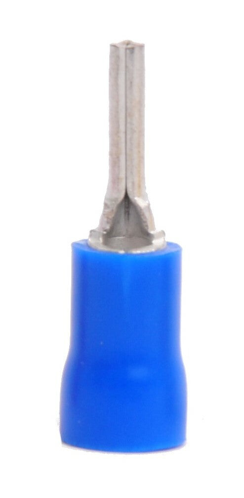 MVP 25 TP14V 14-16 Ga Vinyl Insulated Pin Wire Connector Terminals - Blue