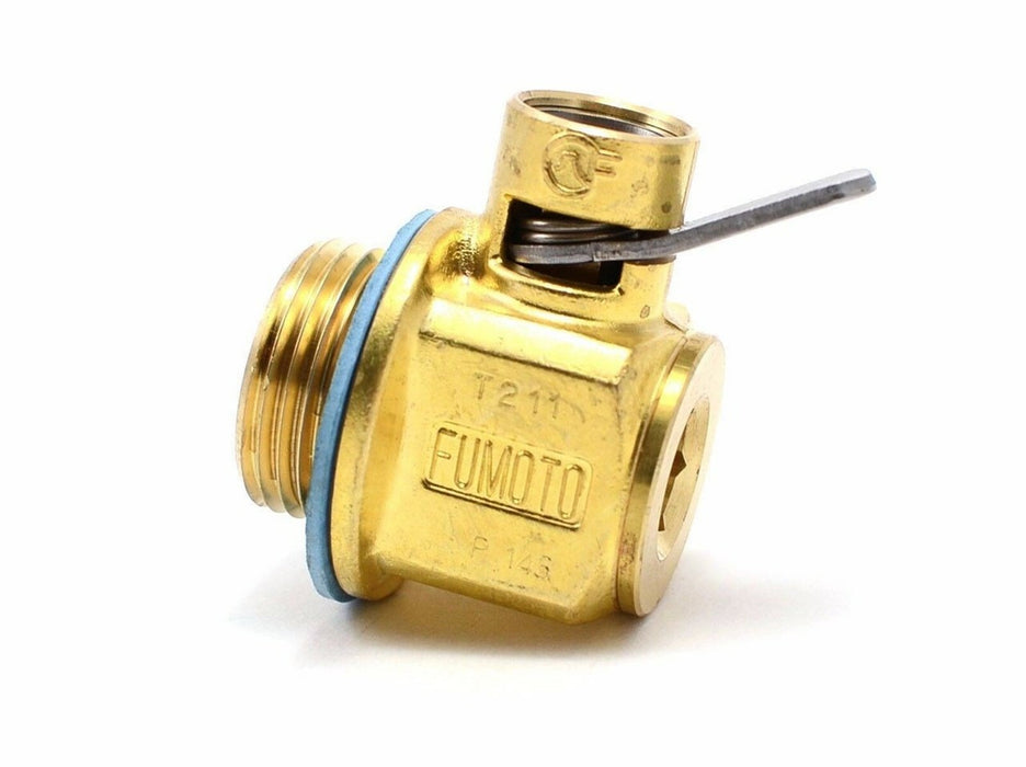 Fumoto T211 Oil Drain Valve + ADP211C Adapter - Fits Detroit DD13 DD15 DD16