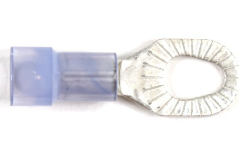 MVP 25 Blue 14-16 AWG Gauge Nylon Insulated Multi Stud Ring Terminals #6 #8 #10