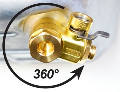 Fumoto F106SX 360° Rotatable Oil Drain Valve M14-1.5 and ADP-106 Adapter
