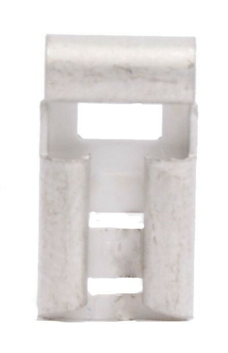 100 14-16 Ga High Temp Female .250" Flag 90° Connector Terminal - Non Insulated