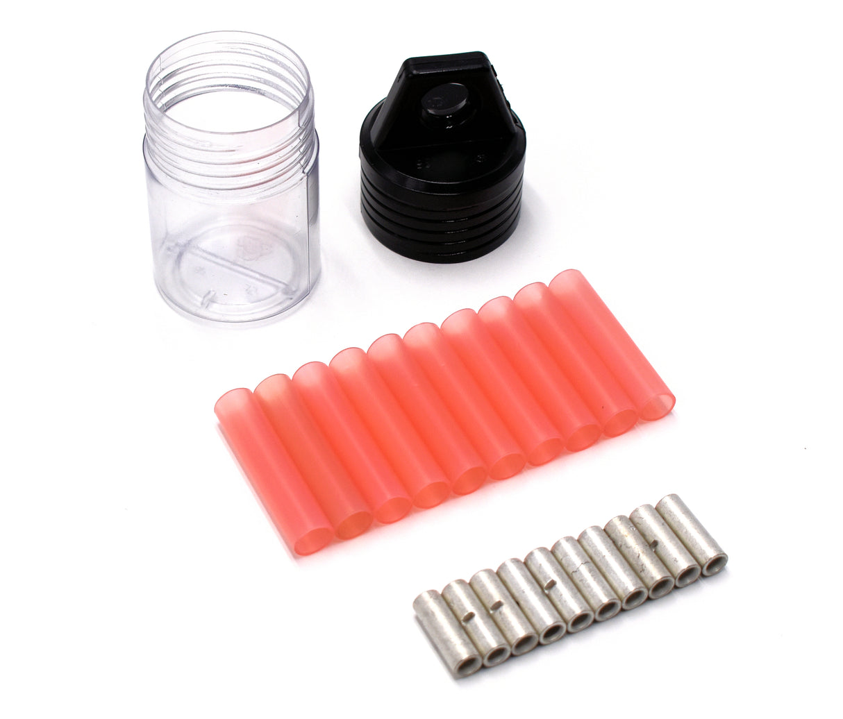MVP/OEM 8-22 AWG Seamless Heat Shrink Butt Splice Connector Kit - 160 pieces