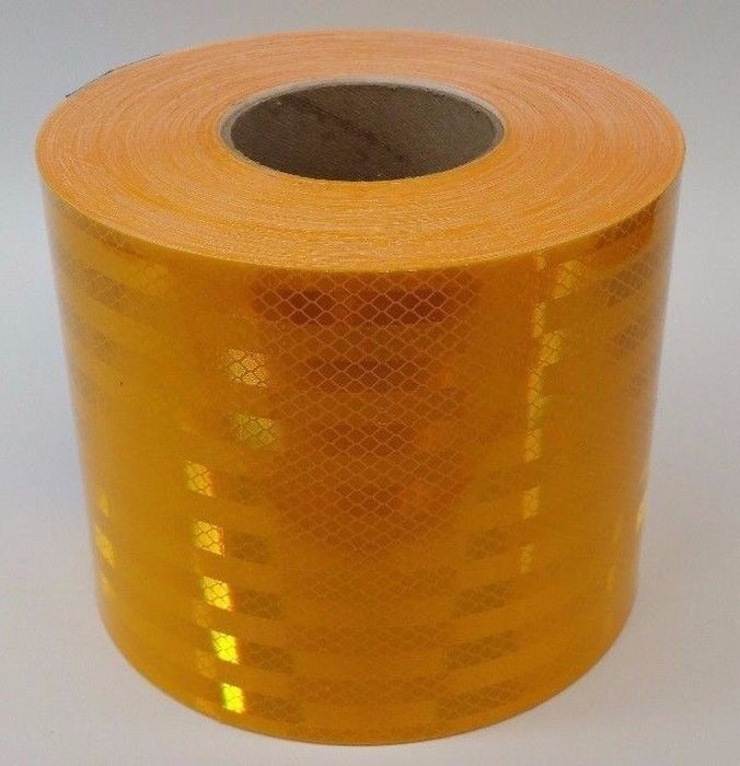 3M 22610 6" x 150' School Bus Yellow Tape Conspicuity Reflective Marking 983 Srs
