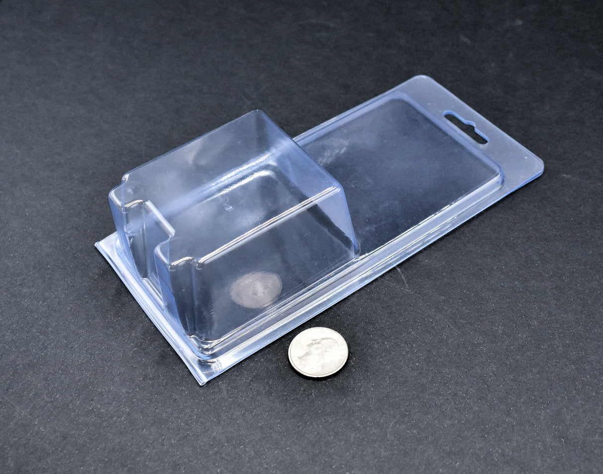1000 PCS New Clear Plastic Clamshell Packaging Blister 7" x 3.5" Retail Display