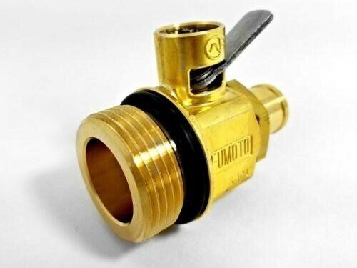 Fumoto T212RNS - 1-5/16"-12 UN Thread Quick Oil Drain Valve for Cat ACERT Diesel