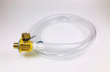 Fumoto F133S Oil Drain Valve with Heavy Duty 3' Hose Kit - S/S F103S