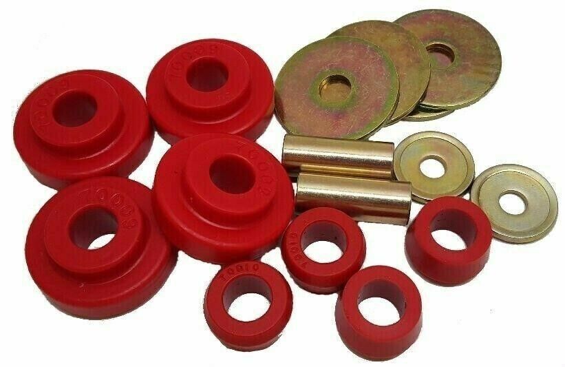 Energy Suspension 30.7001R Poly Peterbilt 359 Cat Radiator Support Bushing Set