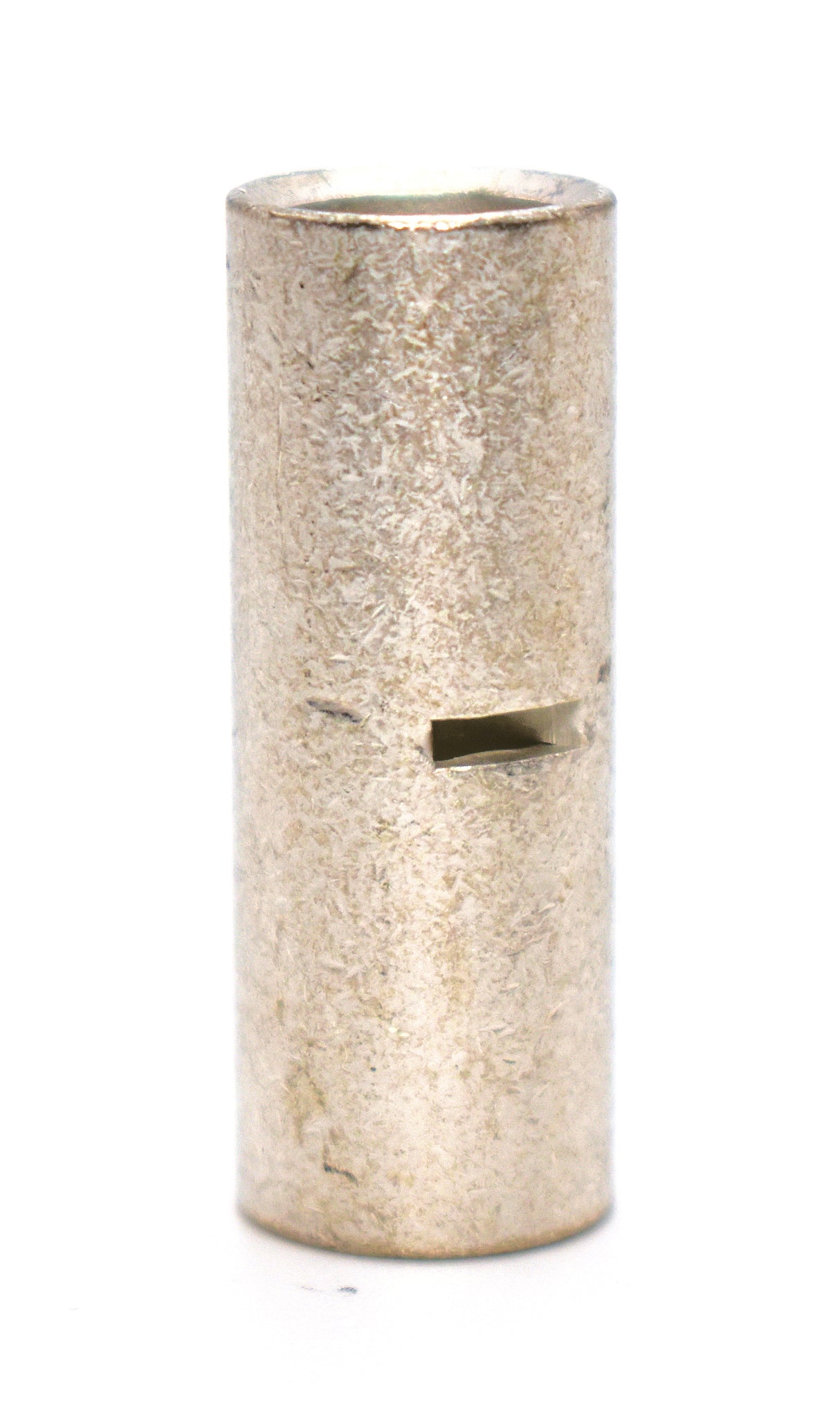 MVP Uninsulated 4 AWG Seamless Non-Insulated Butt Splice Connector Terminals - 10 Pack