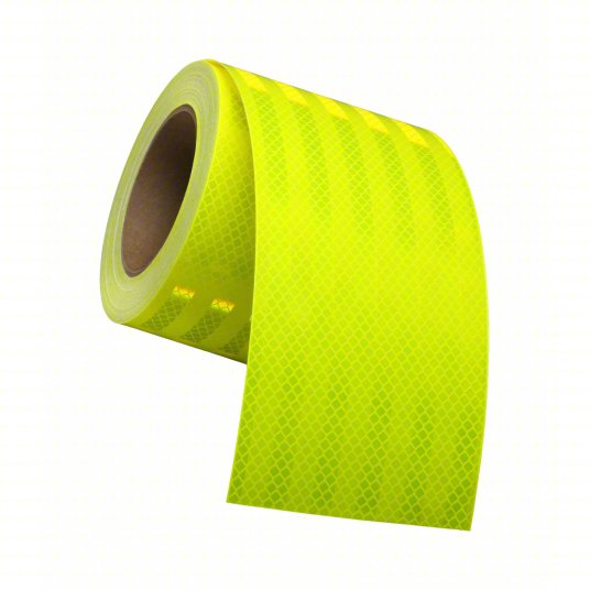 3M Fluorescent Yellow-Green 983-23 Retro Reflective Marking Tape 3" x 150' Roll