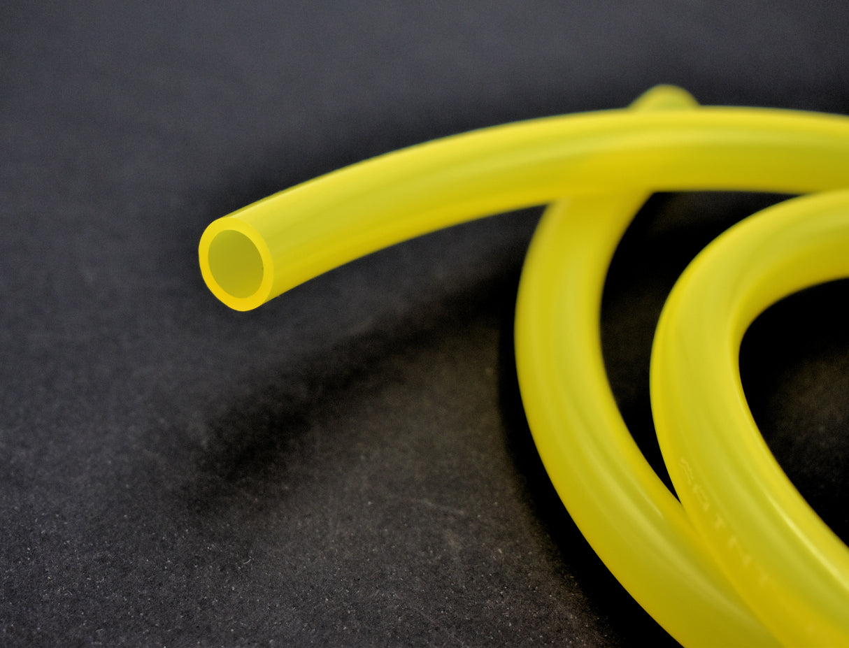 Tygon F-4040-A Opaque Yellow Fuel Oil Cold Resistant Tubing 3/8" ID USA - 3'