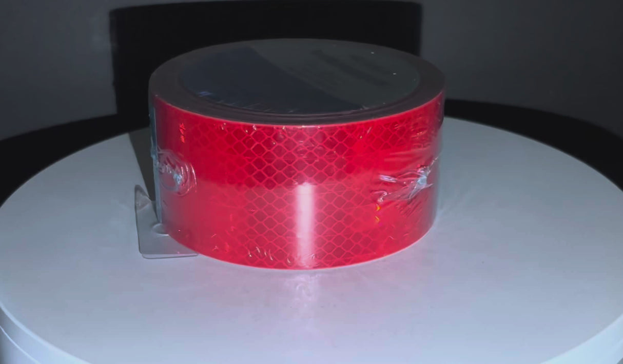 3M Red Reflective Tape - 983-72 Series - 2" x 30' Roll (67816)