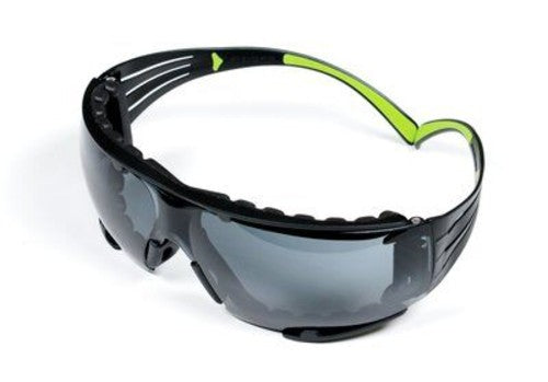 3M SecureFit Protective Eyewear SF402AF-FM Foam Grey Anti-fog Lens