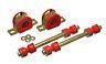 Energy Suspension 5.5125R Red Polyurethane Stabilizer Sway Bar Bushing Kit Front