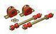 Energy Suspension 5.5125R Red Polyurethane Stabilizer Sway Bar Bushing Kit Front