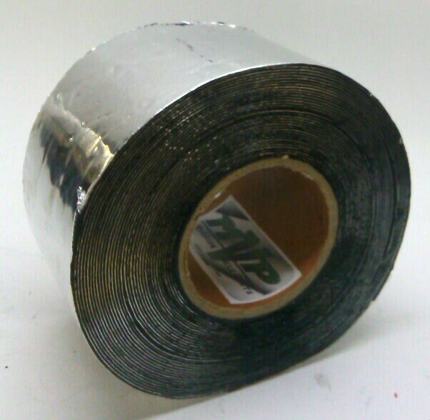 MVP Aluminum Foil Tape with Butyl Rubber Backing 4" x 50' Roll - 50 Mil Thick
