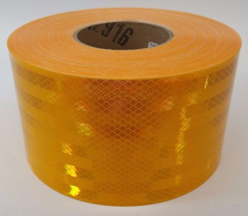 3M 30928-30 4" x 30' School Bus Yellow Tape Conspicuity Reflective Marking 983