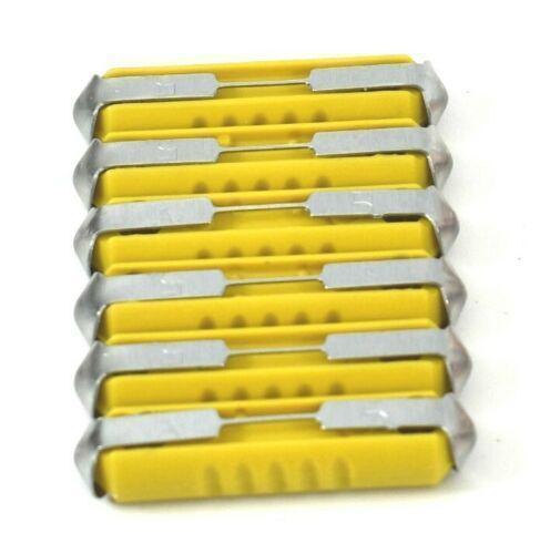 Flosser 124805 5 Amp Torpedo Fuse 6 Pcs - Audi BMW MB Porsche VW - German Made