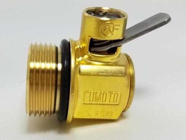 Fumoto T212R 1-5/16"-12 UN Thread Quick Oil Drain Valve for Cat ACERT Diesel