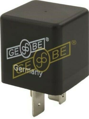 GEBE 990891 HD Relay 12 Volts 100 Amps 4 Terminal SPST Resistor Sealed - Germany