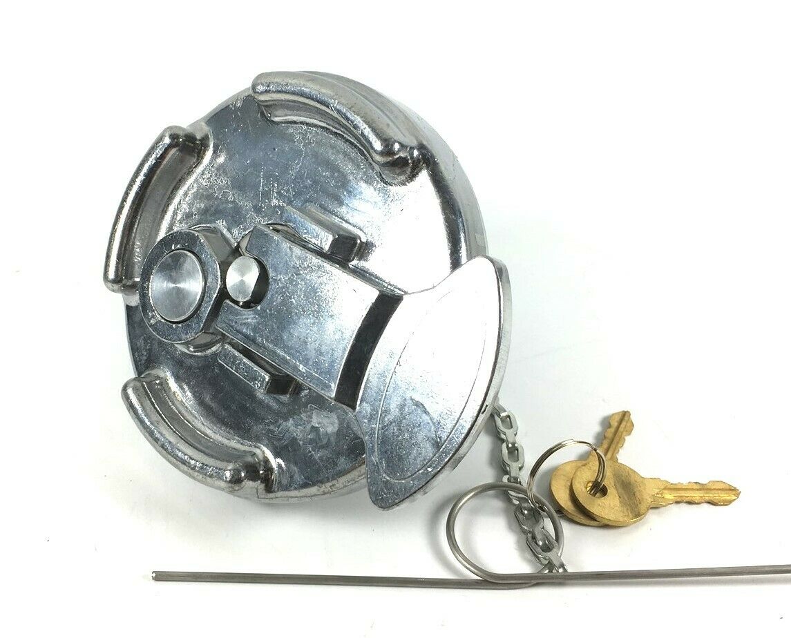 MVP Aluminum Fuel Cap Lever Style Locking for Peterbilt Replaces 11-04589-200 / Gas Cap