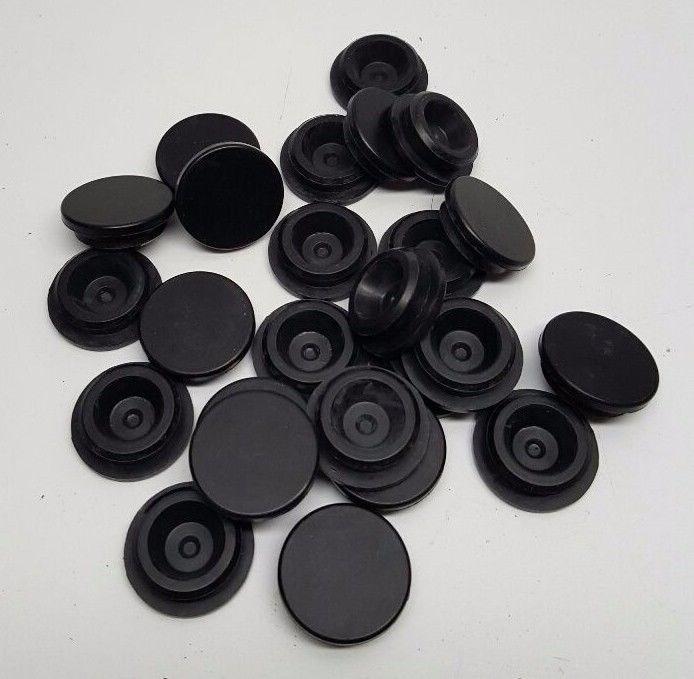 MVP 25 Pack Small Center Plugs for Aluminum Hubcaps - Replaces Stemco 359-5915