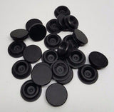 MVP 25 Pack Small Center Plugs for Aluminum Hubcaps - Replaces Stemco 359-5915