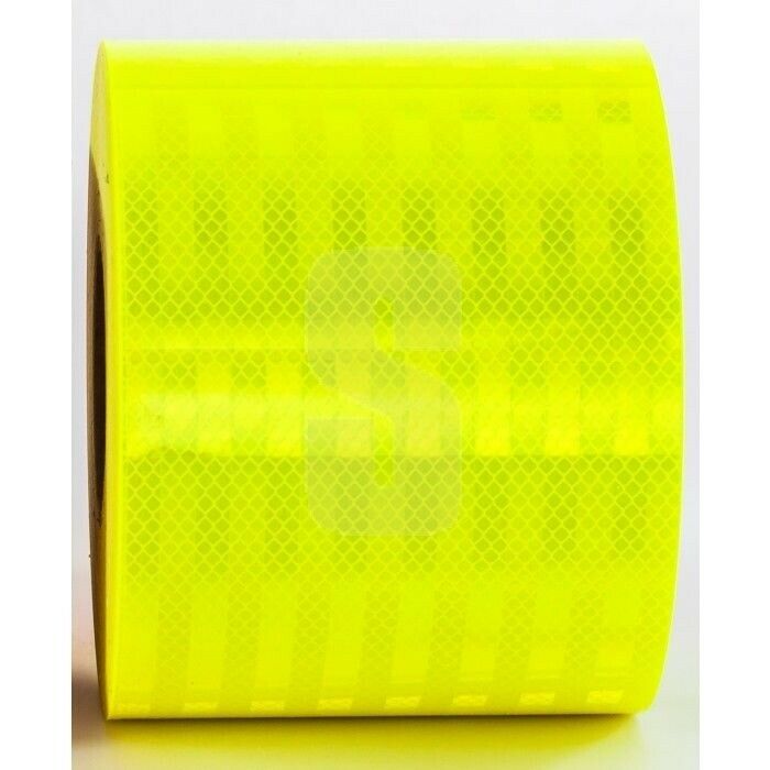 3M Fluorescent Yellow-Green 983-23 Retro Reflective Marking Tape 4" x 30' Roll