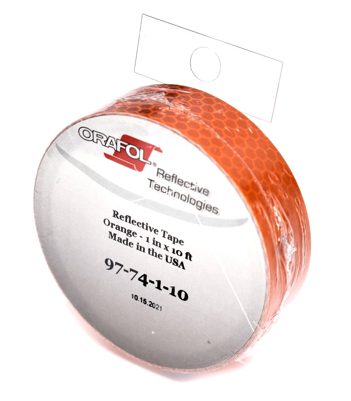 Orafol 1" x 10' Orange 5900 Series Retro Reflective Tape Replaces 977-74-1