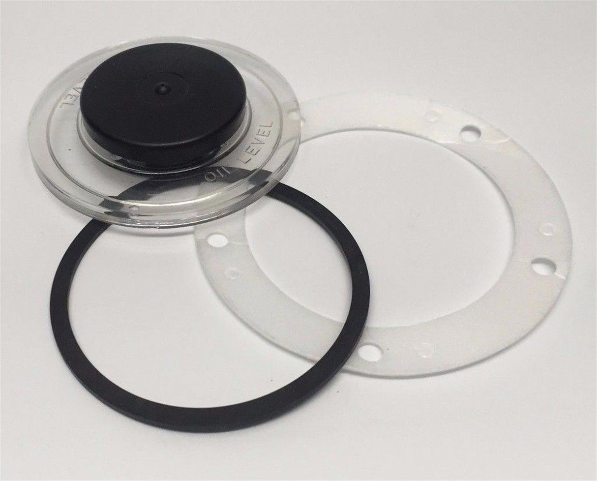 MVP 2-3/4" Diameter Window Kit for Aluminum Truck Trailer Hubcaps