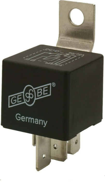 GEBE 990831 Heavy Duty 12V 60/70 Amp 5 Terminal Changeover Relay Made in Germany