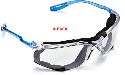 3M Virtua CCS Safety Glasses 4Pr 11872-00000-20 Foam Clear Anti Fog Lens