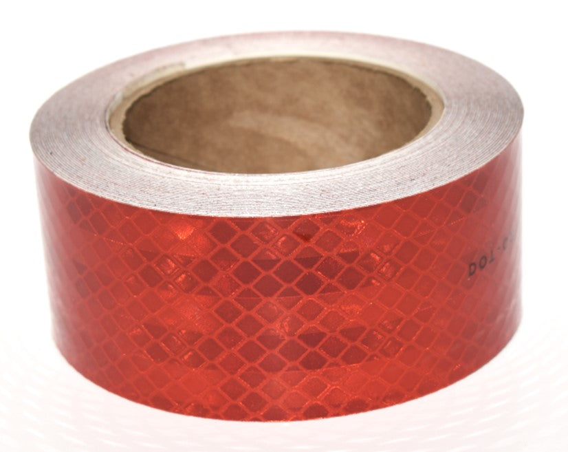 3M 2" x 30' 22500-30 963-82 All Red Conspicuity Reflective Tape - USA Made