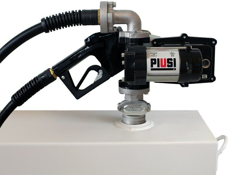 Piusi USA F00372510 EX50 Gasoline Pump Drum, 12V