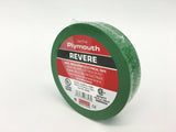 Plymouth Rubber 3898 Revere Green 7 Mil Vinyl Electrical Tape 3/4" x 60' - Spain