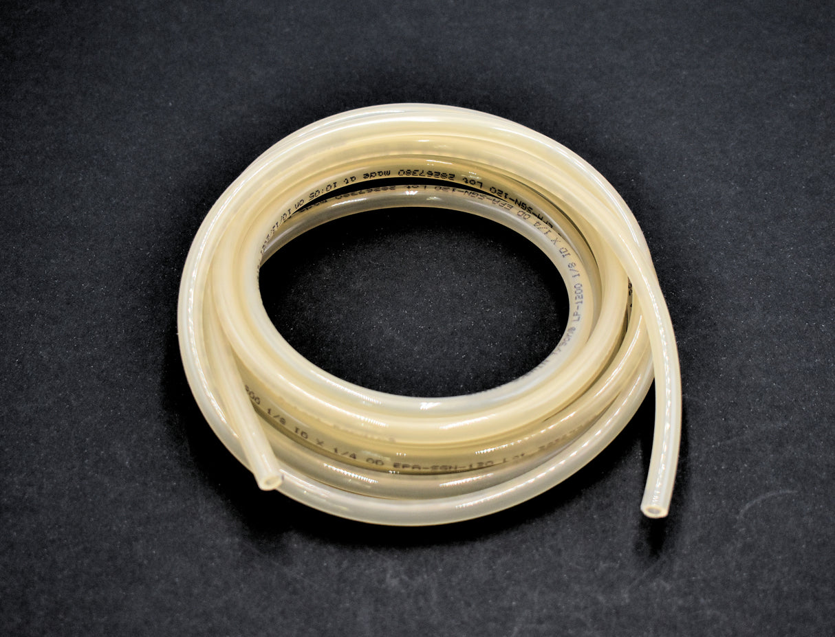 Tygon LP-1200 1/8" ID x 1/4" OD Clear, Fuel Tubing for Small Engines -USA Made - 10'