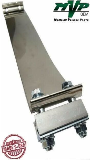 MVP 6" I-Block Stainless Steel Exhaust Flat Band Clamp - JE60SA