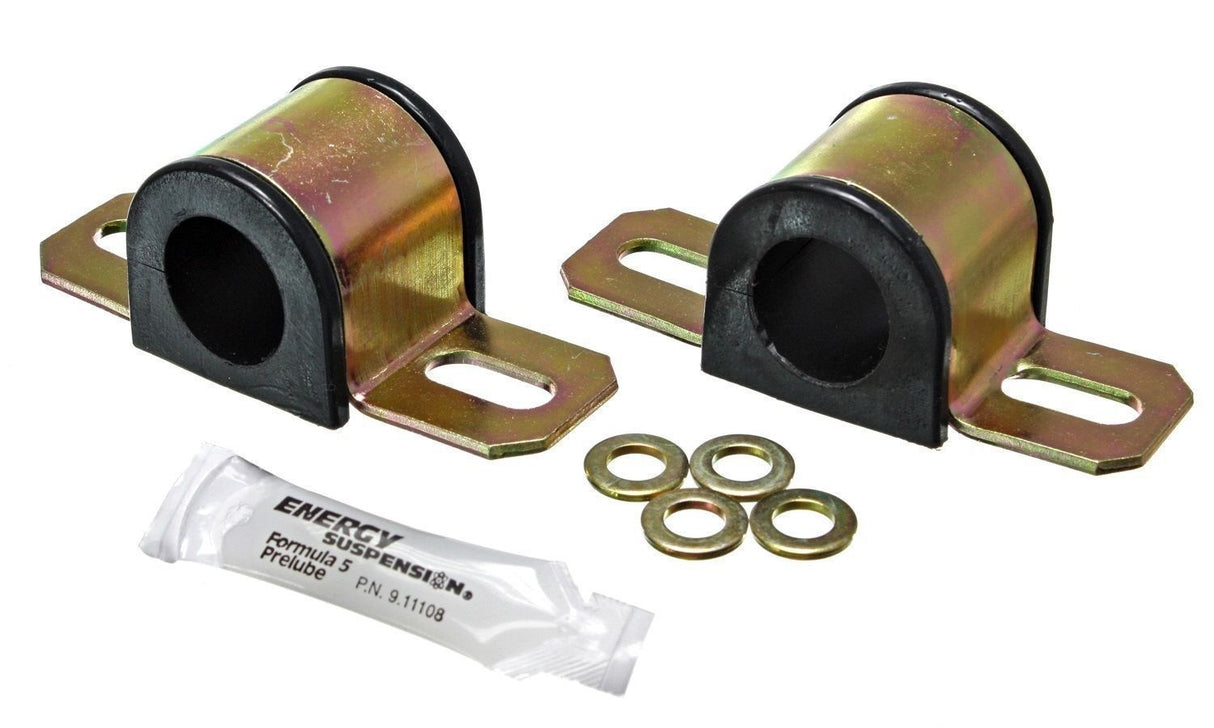 Energy Suspension 9.5113G Black Poly 1-1/4" Sway Bar Bushing Set Non-Greasable