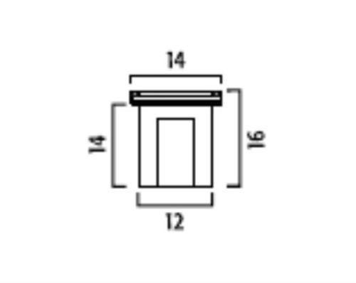 Flosser 608930 30 Amp Low Profile Female Maxi Fuse - FMX-LP  LJCA Type