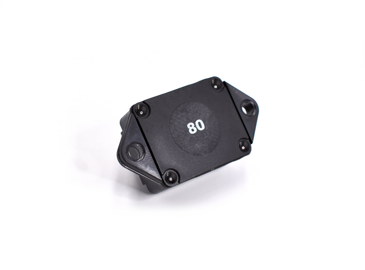 Mechanical Products - 80 Amp Auto Reset Panel Mount Circuit Breaker CBLA80 - Series 19