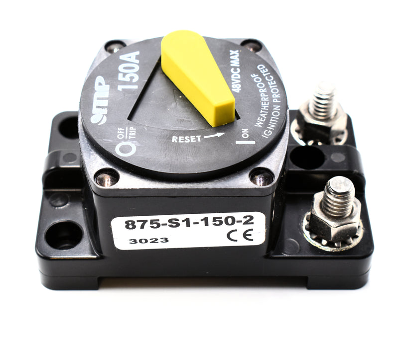Mechanical Products - 150 Amp High Amperage Surface Mount Circuit Breaker Type 3 Manual Reset DC - Series 87