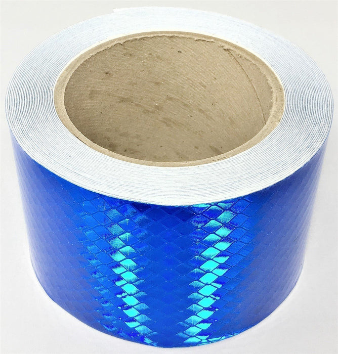 Orafol 3" x 150' Roll Blue Reflective Tape 5900 Series - Made in the USA