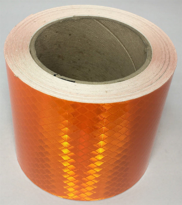 Orafol 4" x 150' Roll Orange Reflective Tape 5900 Series - Made in the USA