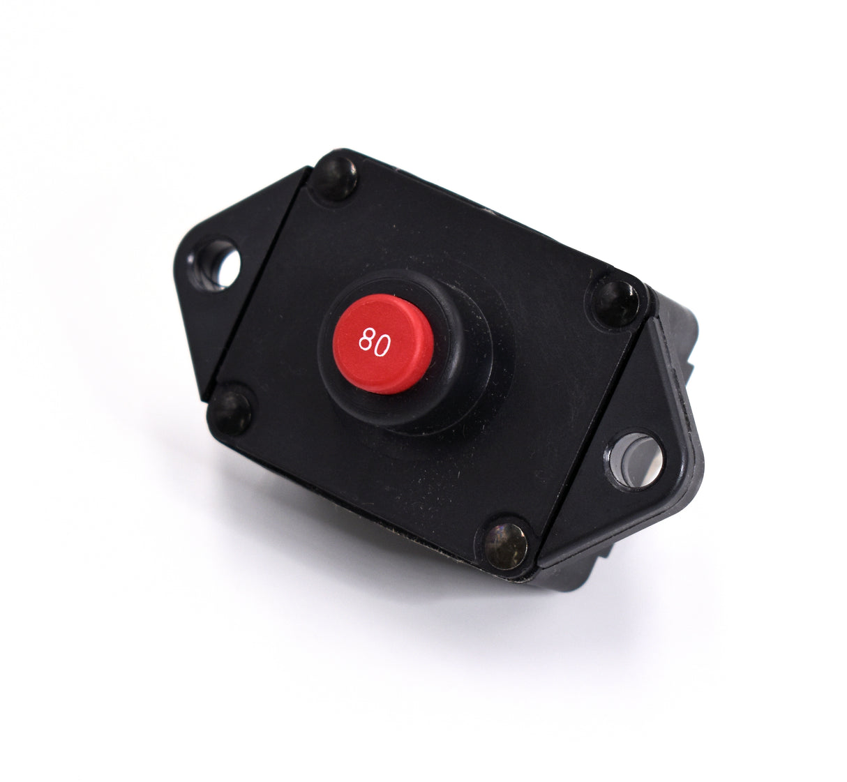 Mechanical Products - 80 Amp Push to Reset Panel Mount Circuit Breaker CBLM80 - Series 19