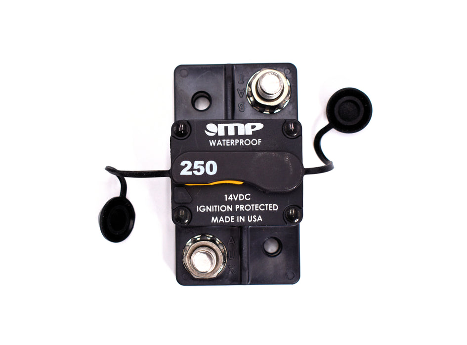 Mechanical Products - 250 Amp High Amperage Surface Mount Circuit Breaker Type 1 Auto Reset DC - Series 17