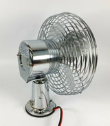 MVP (2) All Metal 12 Volt Dash Fan 6" Dia. Blade - PF12M (2 Fans)