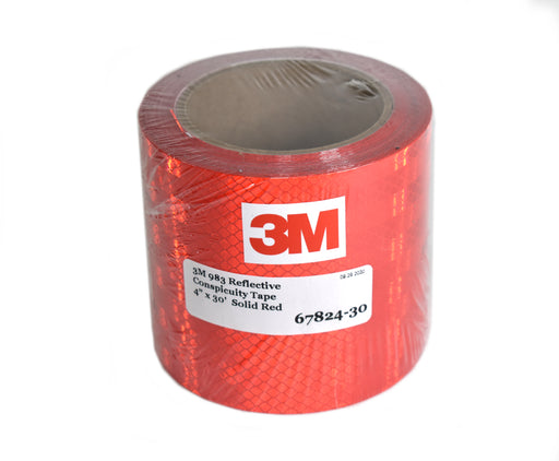Safe Way Traction 2 x 150' Roll 3M Diamond Grade Conspicuity School Bus Yellow Reflective Safety Tape 983-71ES 983-71